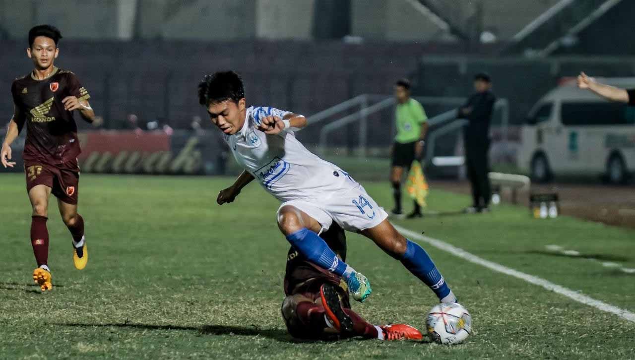 Laga antara PSM Makassar vs PSIS Semarang BRI Liga 1 di Stadion Sultan Agung, Bantul, Senin (19/12/22). (Foto: PSIS Semarang) Copyright: © PSIS Semarang