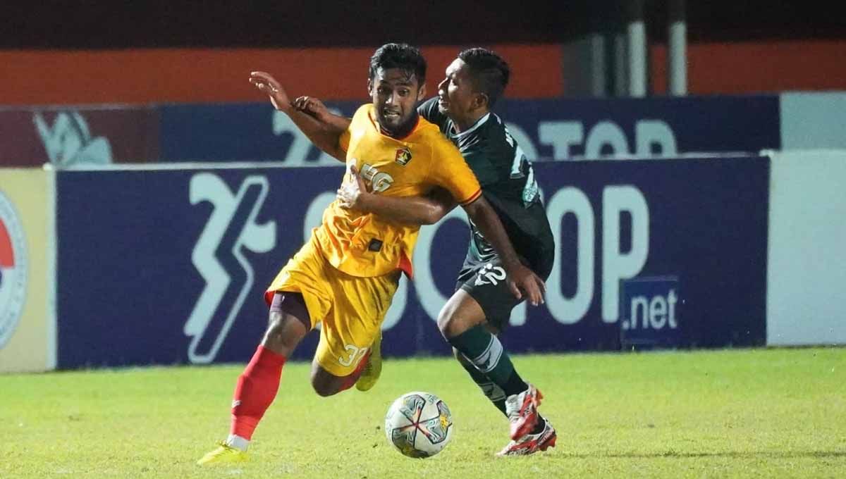 Laga BRI Liga 1 antara Persikabo 1973 vs Persik Kediri di Stadion Maguwoharjo, Yogyakarta, Rabu (21/12/22). (Foto: MO Persik Kediri) Copyright: © MO Persik Kediri