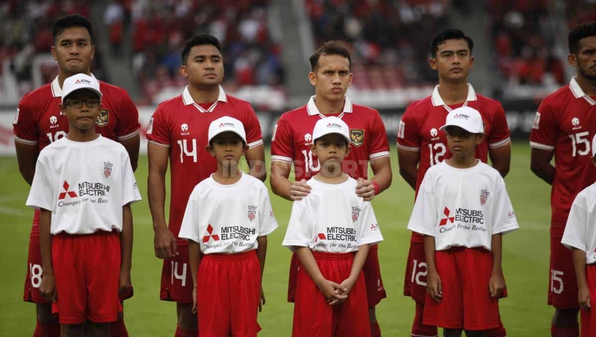 Sejumlah kekurangan terlihat dari penampilan perdana Timnas Indonesia di partai penyisihan Grup A Piala AFF 2022 kontra Kamboja, Jumat (23/12/22). Copyright: © Herry Ibrahim/INDOSPORT