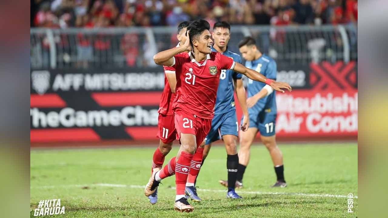 Pertandingan antara Brunei Darussalam vs Timnas Indonesia pada laga Piala AFF di Stadion Kuala Lumpur Football (Malaysia), Senin (26/12/22). (Foto: Instagram@PSSI) Copyright: © Instagram@PSSI