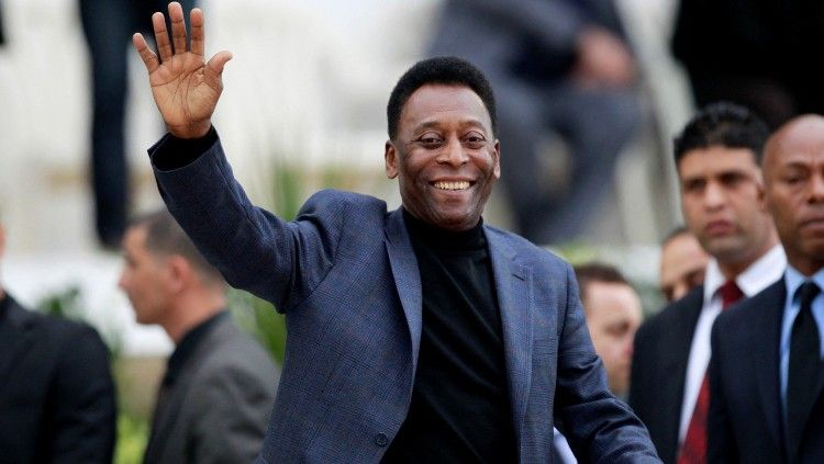 Legenda Brasil, Pele, semasa hidup. Foto: REUTERS/Louafi Larbi/File Photo. Copyright: © REUTERS/Louafi Larbi/File Photo