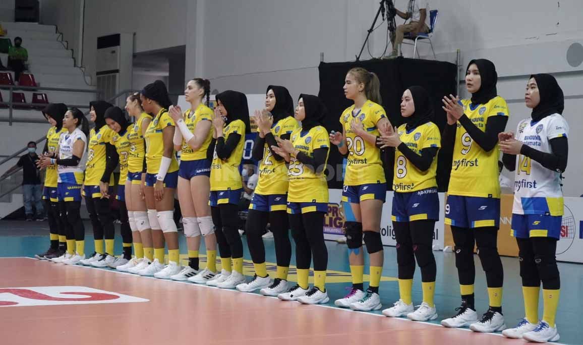 Tim Bandung BJB Tandamata siap pertahanan gelar juara di Proliga 2023. (Media officer Bandung BJB Tandamata) Copyright: © Media officer Bandung BJB Tandamata
