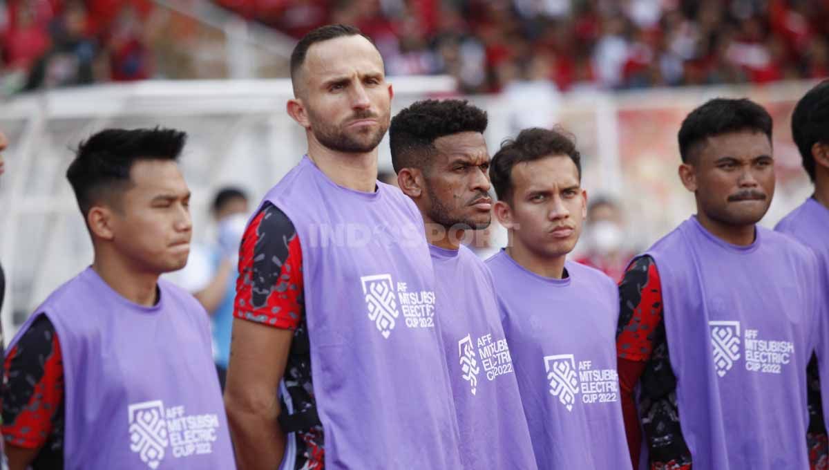 Pertandingan leg pertama semifinal Piala AFF 2022 antara Timnas Indonesia vs Vietnam di Stadion Gelora Bung Karno, Jumat (06/01/23). Copyright: © Herry Ibrahim/INDOSPORT