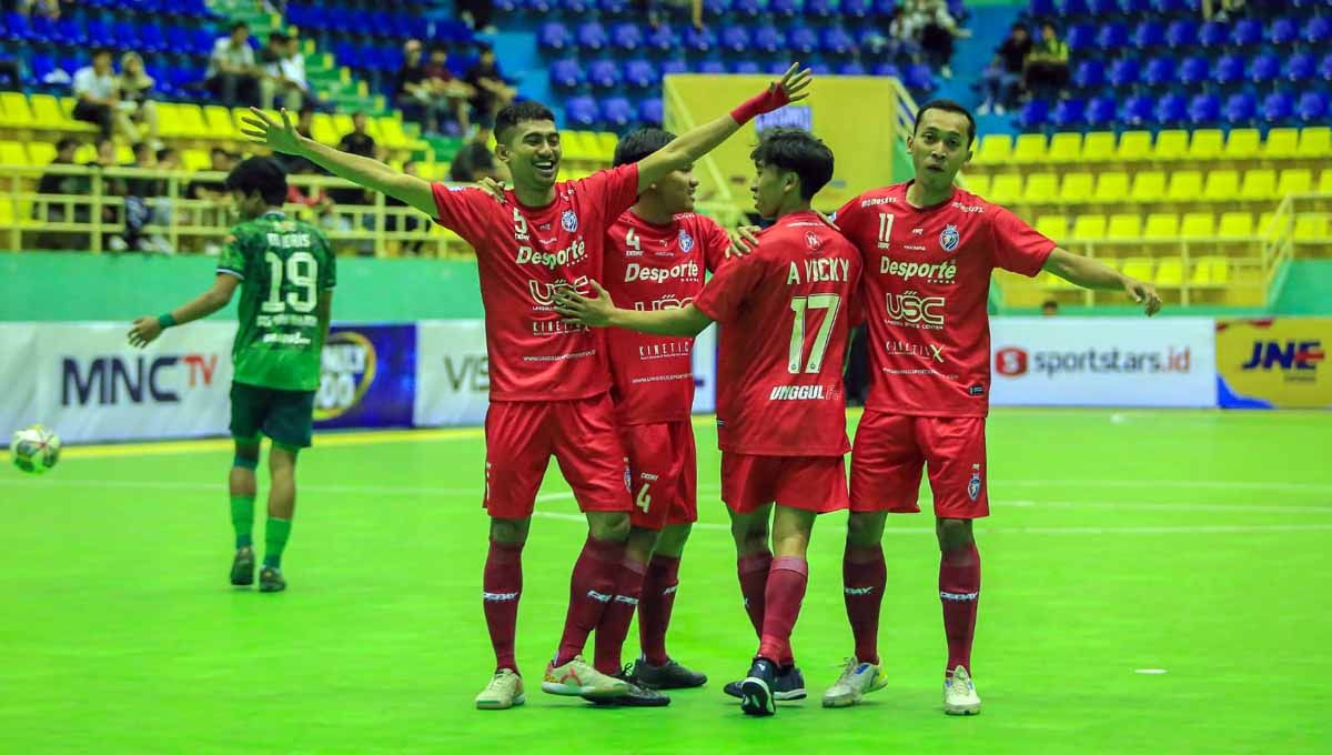 Unggul FC membuka debutnya di Liga Futsal Profesional (LFP) Indonesia untuk seri pertama musim 2022/2023 dengan jalan tak mulus. Copyright: © MO Unggul FC Malang
