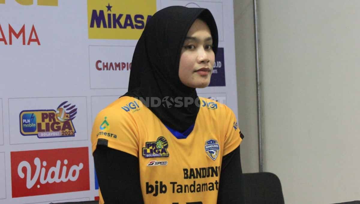 Pevoli cantik Wilda Siti Nurfadhilah Sugandi yang merupakan pemain Timnas Indonesia memutuskan pensiun setelah 13 tahun mengabdi. Copyright: © Arif Rahman/INDOSPORT