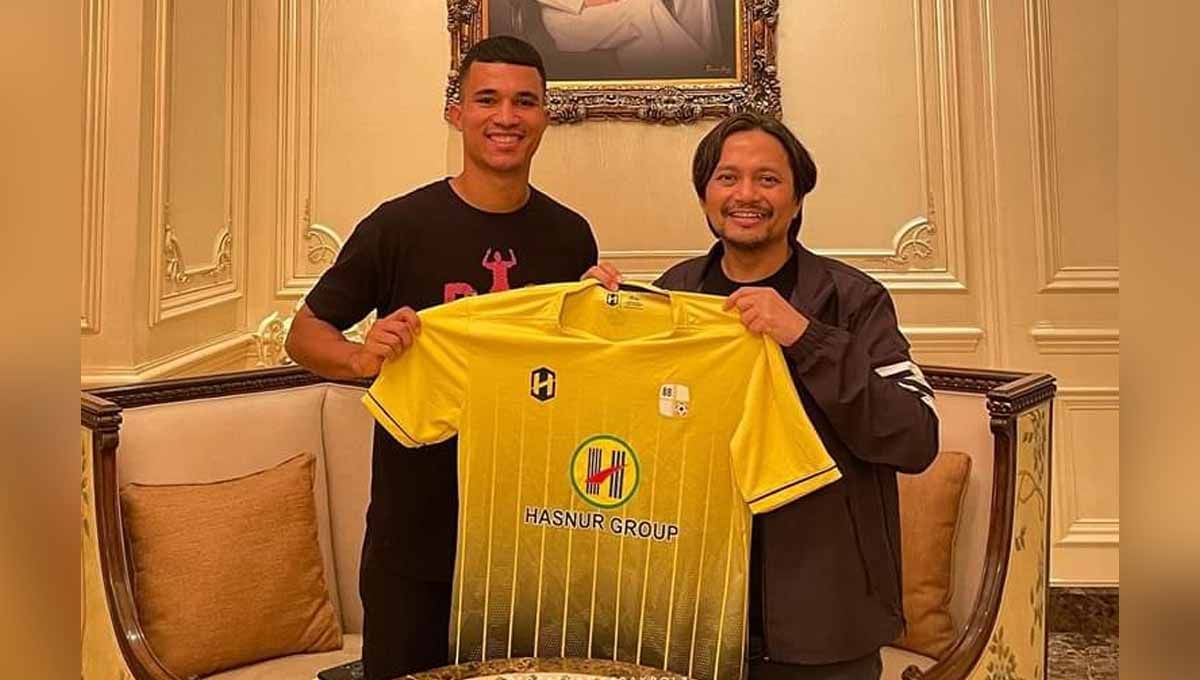 Barito Putera perkenalkan striker anyar asal Brasil di Liga 1 2022-2023, Gustavo Henrique Tocantins. Copyright: © Official Barito Putera