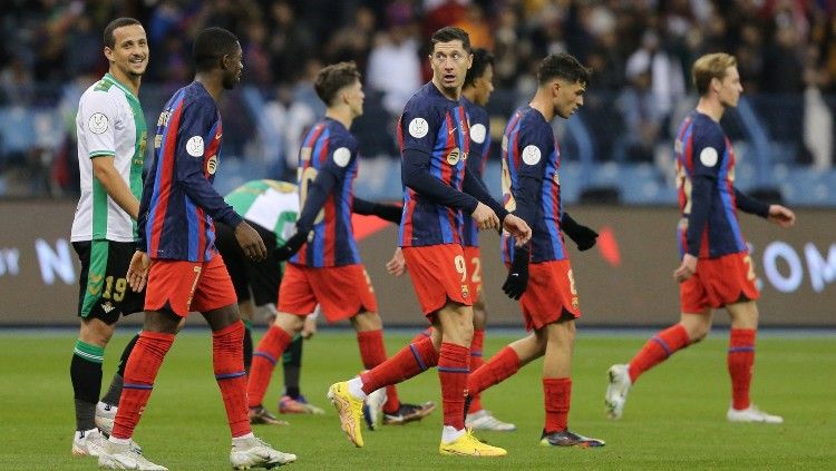 Jadwal Liga Spanyol hari ini, Minggu (19/02/23), akan tersaji pertemuan Atletico Madrid vs Athletic Club, hingga Barcelona vs Cadiz. Foto: REUTERS/Ahmed Yosri. Copyright: © REUTERS/Ahmed Yosri