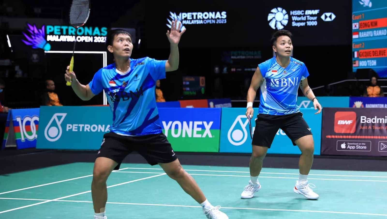 Pelatih ganda putri Indonesia, Eng Hian, mengungkapkan kondisi cedera yang dialami Siti Fadia Silva Ramadhanti usai retired di Malaysia Open 2023. (Foto: PBSI) Copyright: © PBSI