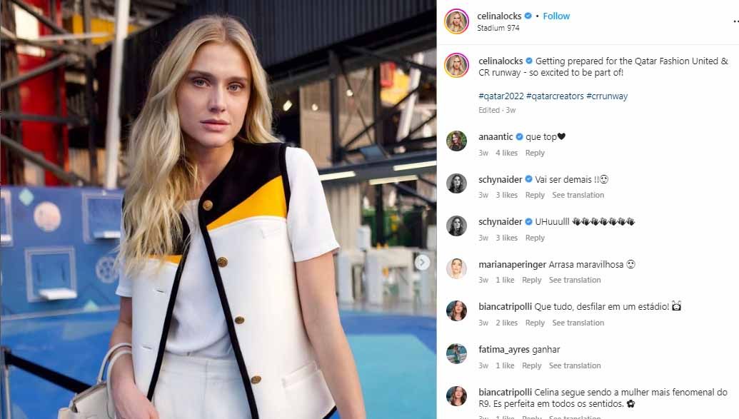 Celine Locks, istri Ronaldo. (Foto: Instagram@celinalocks) Copyright: &copy; Instagram@celinalocks