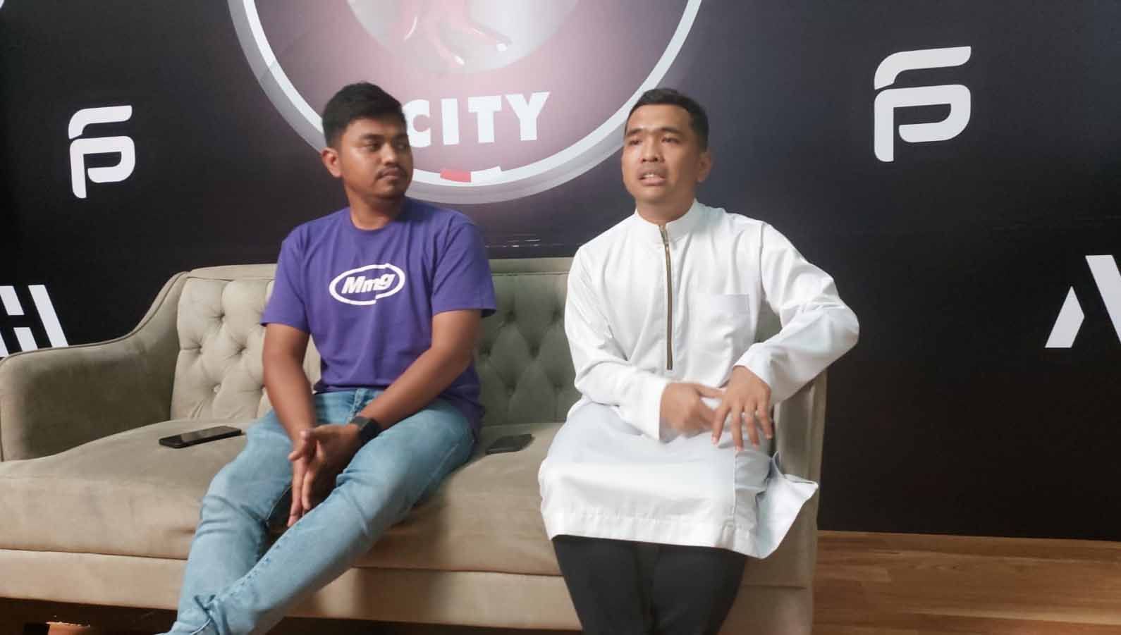 Presiden FC Bekasi City, Putra Siregar menegaskan komitmen timnya untuk tetap meminta kompetisi Liga 2 dilanjutkan. Copyright: © Zainal Hasan/INDOSPORT