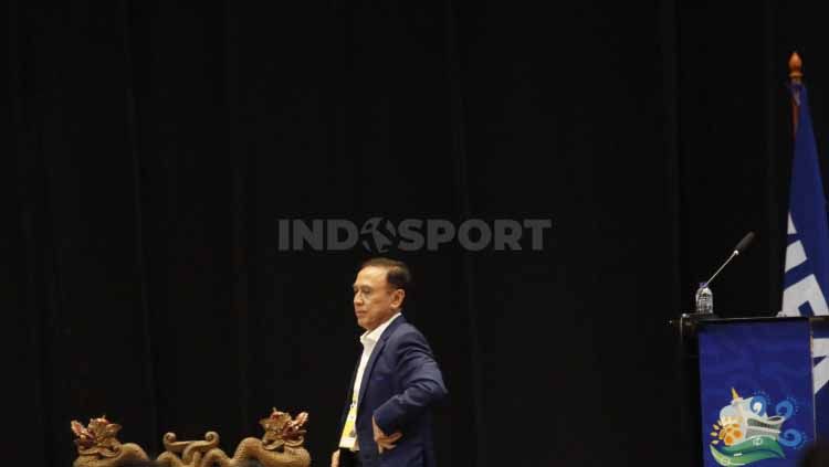 Ketua Umum PSSI, Mochamad Iriawan saat menyampaikan pidato pada acara pembukaan Kongres Biasa PSSI di Hotel Sultan, Minggu (15/01/23). Copyright: © Herry Ibrahim/INDOSPORT