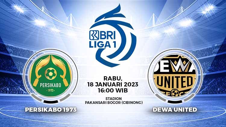 Prediksi pertandingan antara Persikabo 1973 vs Dewa United (RBI Liga 1). Copyright: © Grafis: Yuhariyanto/INDOSPORT