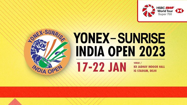 Jadwal India Open 2023 hari ini, Rabu (18/01/23). Copyright: © BAI