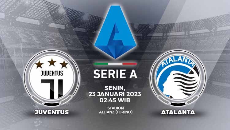 Prediksi pertandingan antara Juventus vs Atalanta (Liga Italia). Copyright: © Grafis: Yuhariyanto/INDOSPORT