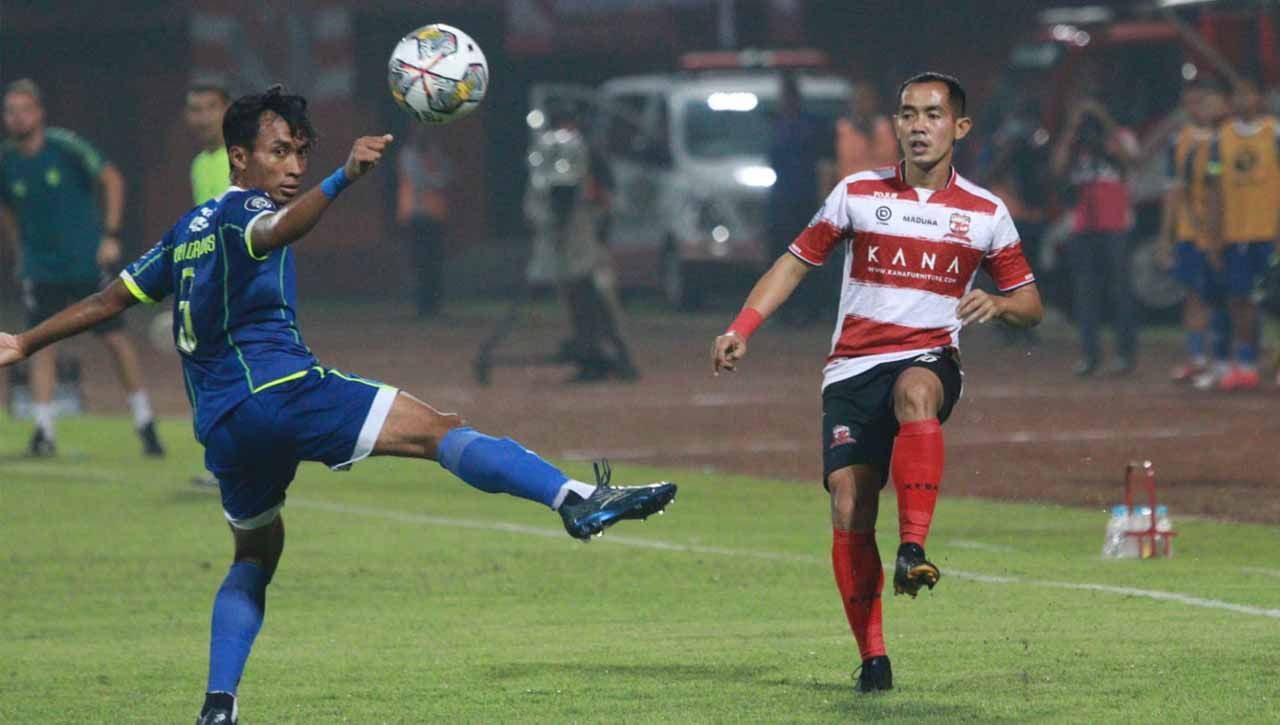 Pertandingan pada BRI Liga 1 antara Madura United vs Persib Bandung di Stadion Gelora Madura Ratu Pamelingan, Pamekasan. (Foto: MO Madura United) Copyright: © MO Madura United