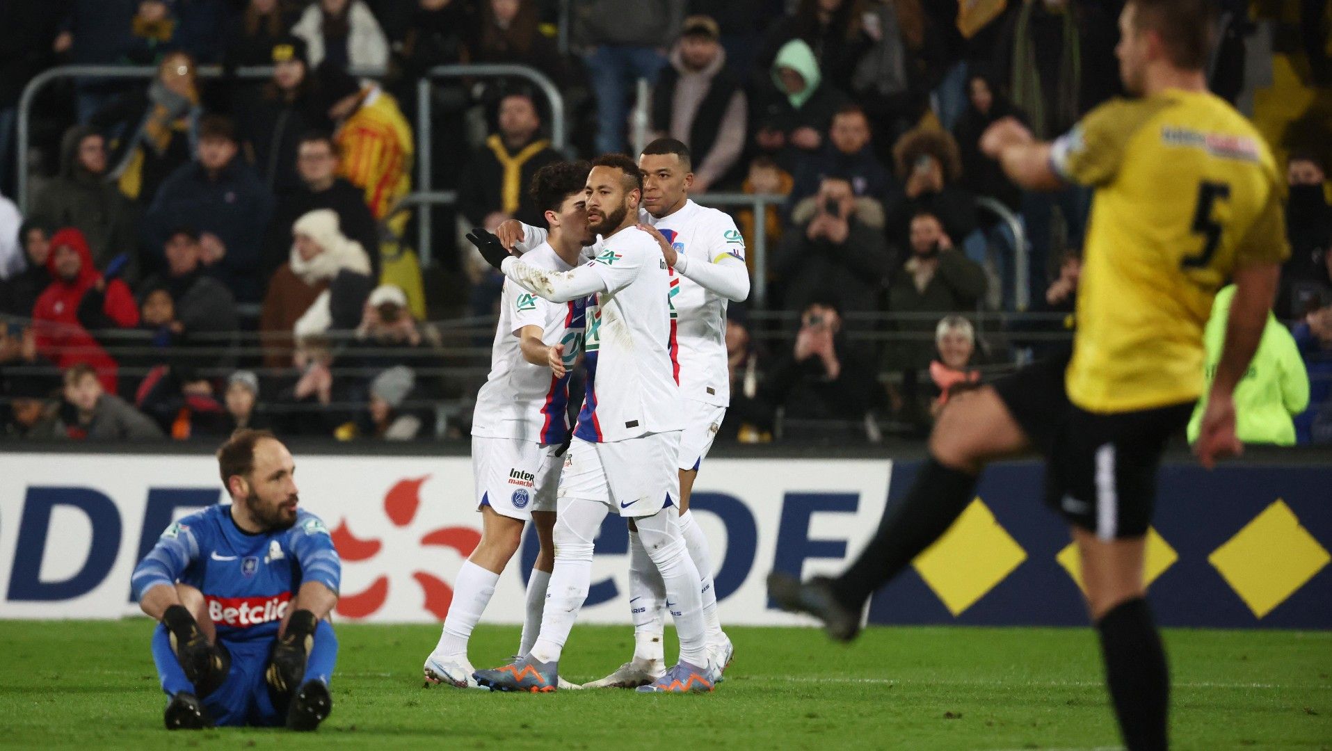 Jadwal Liga Prancis (Ligue 1) hari ini, Sabtu (04/02/2023), salah satunya PSG vs Toulouse. Foto: REUTERS/Yves Herman. Copyright: © REUTERS/Yves Herman