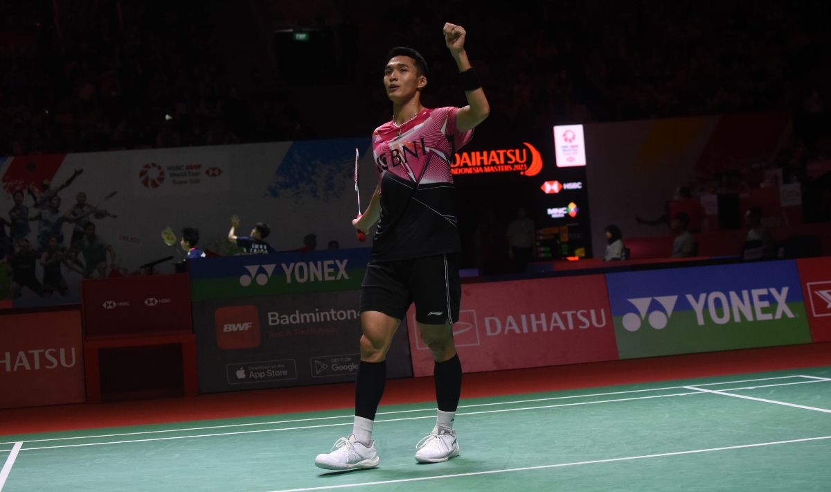 Tunggal putra Indonesia, Jonatan Christie bakal menduduki peringkat kedua dunia di ranking BWF. Copyright: © Herry Ibrahim/INDOSPORT