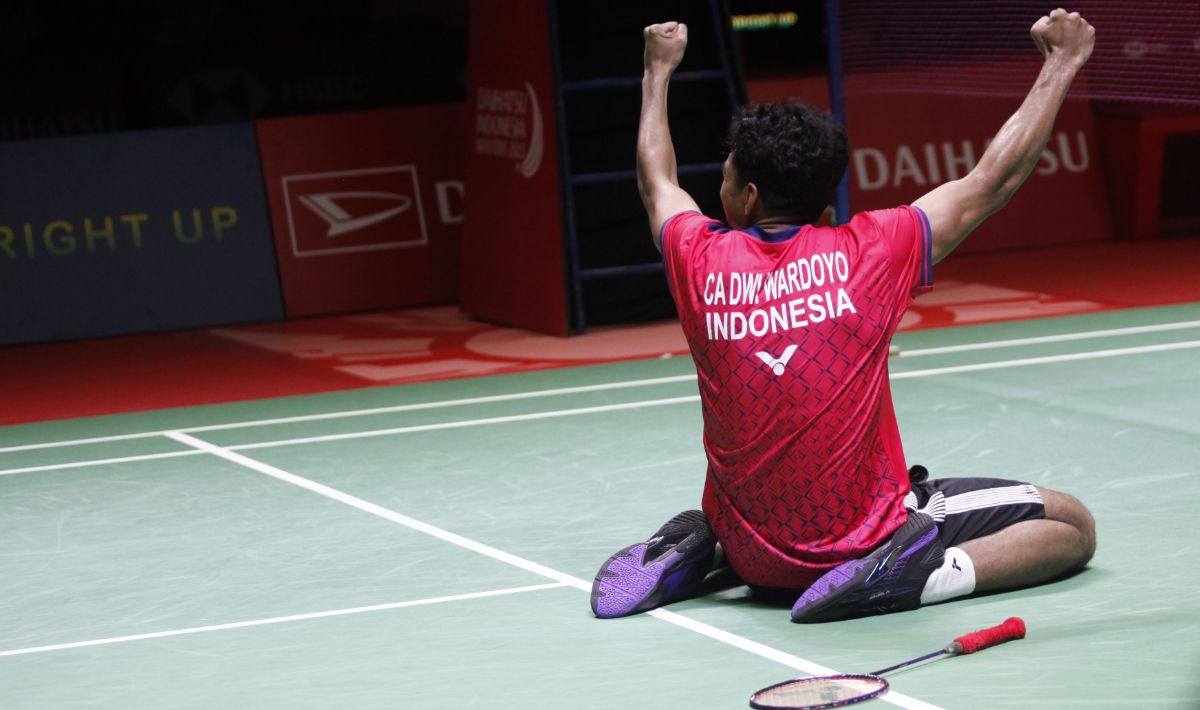 Chico Aura ungkap rahasia kemenangan atas Ng Ka Long Angus pada babak semifinal Indonesia Masters 2023. Copyright: © Herry Ibrahim/INDOSPORT
