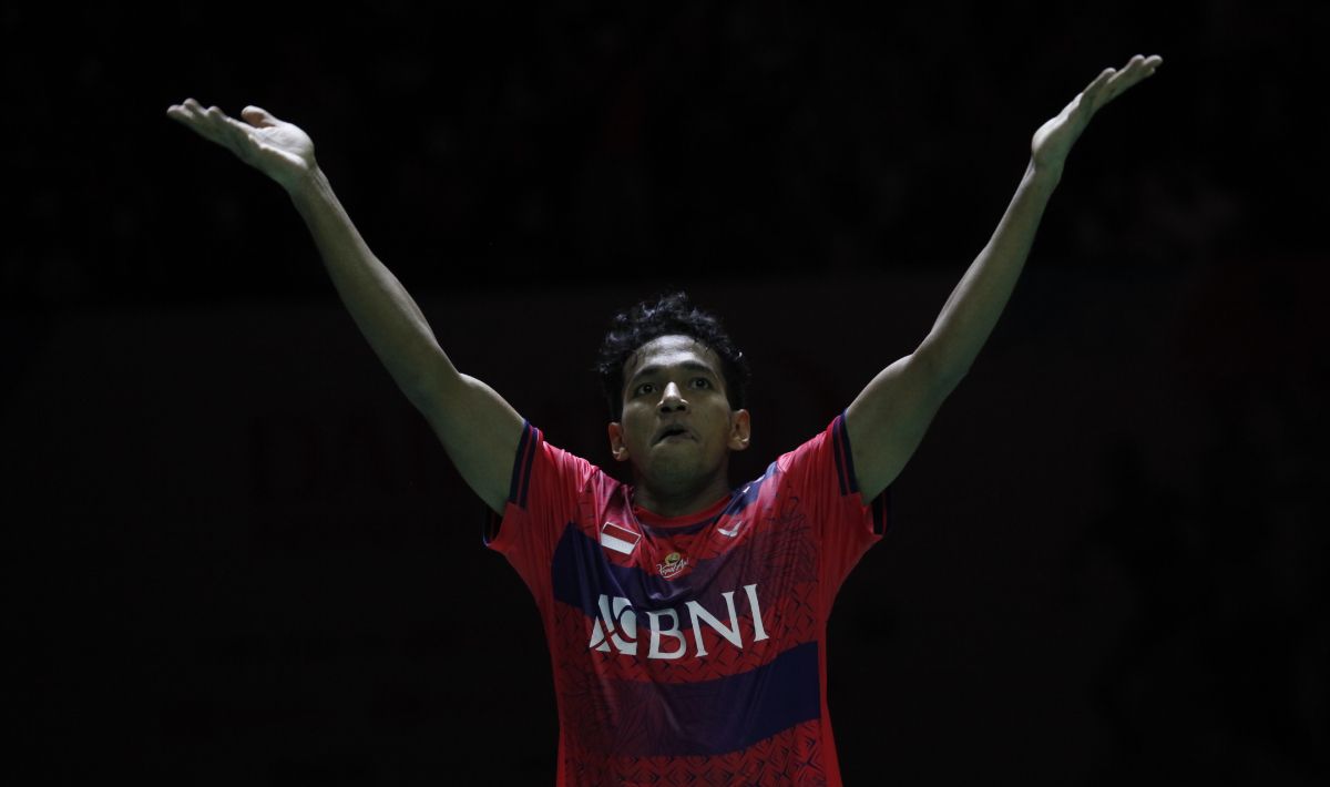 Tunggal putra Indonesia, Chico Aura Dwi Wardoyo. Copyright: © Herry Ibrahim/INDOSPORT