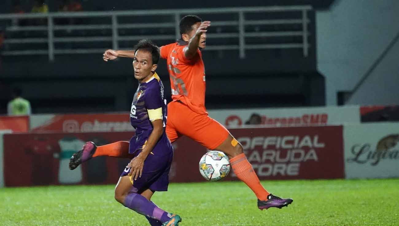 Pertandingan antara Borneo FC vs Persik Kediri di BRI Liga 1 2023. (Foto: Persik Kediri) Copyright: © Persik Kediri