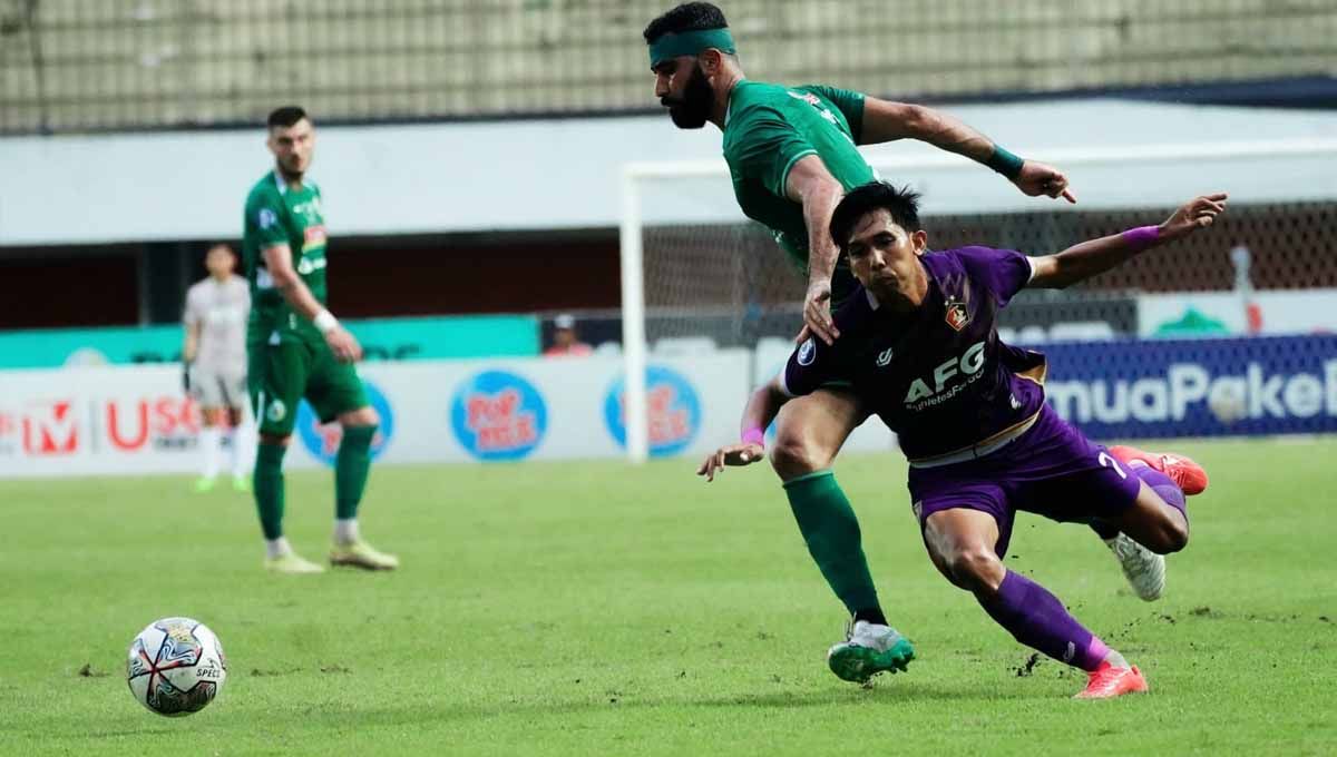 Perstandingan BRI Liga 1 antara PSS Sleman vs Persik Kediri. (Foto: MO Persik Kediri) Copyright: © MO Persik Kediri