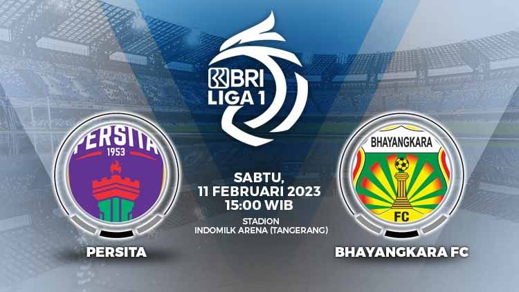 Hasil pertandingan antara Persita Tangerang vs Bhayangkara FC (BRI Liga 1). Copyright: © Grafis: Yuhariyanto/INDOSPORT