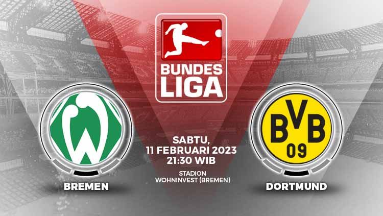 Prediksi pertandingan antara Werder Bremen vs Borussia Dortmund (Bundesliga Jerman). Copyright: © Grafis: Yuhariyanto/INDOSPORT