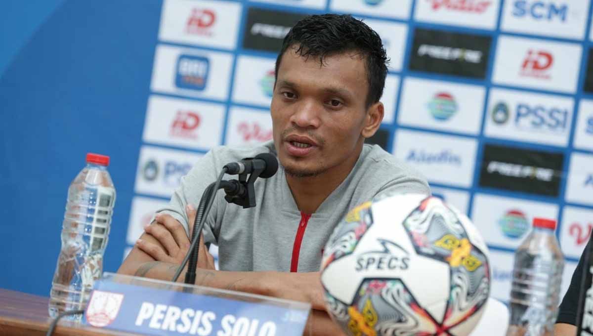 Mantan penyerang Persis Solo, Ferdinand Alfred Sinaga diminati oleh Barito Putera dan Persebaya Surabaya, jelang Liga 1 2023. (Foto: MO Persis Solo) Copyright: © MO Persis Solo
