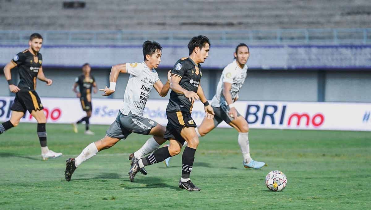 Pertandingan BRI Liga 1 antara Dewa United vs Bali United di Stadion Indomilk Arena, Tangerang, Rabu (22/02/23). (Foto: MO Dewa United) Copyright: © MO Dewa United