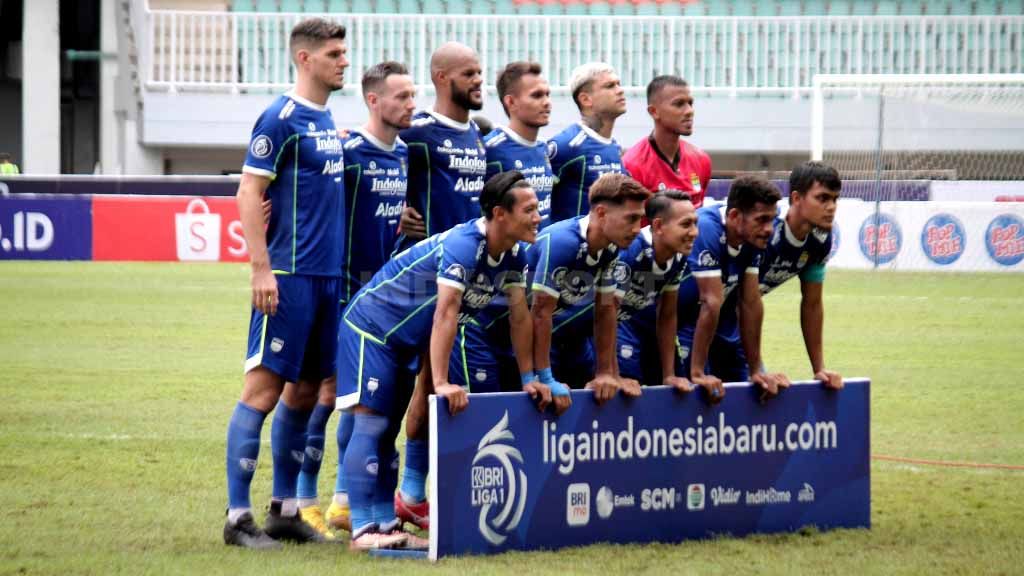 Pertandingan Persib Bandung vs Arema FC, pada pekan ke-26 Liga 1 2022-2023 di Stadion Pakansari, Bogor, Kamis (23/02/23). Copyright: © Arif Rahman/INDOSPORT