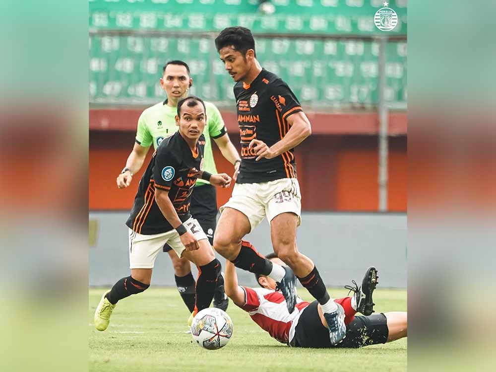 Pertandingan BRI Liga 1 antara Madura United vs Persija Jakarta di Stadion Gelora Madura Ratu Pamelingan, Pamekasan, Minggu (26/02/23). (Foto: Instagram@persija) Copyright: © Instagram@persija