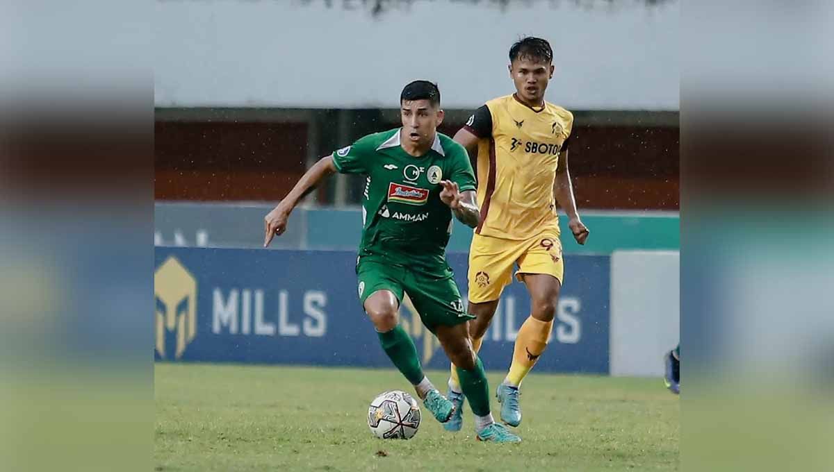 Pertandingan BRI Liga 1 antara PSS Sleman vs Persikabo 1973 di Stadion Maguwoharjo, Yogyakarta, Minggu (26/02/23). (Foto: Instagram@pssleman) Copyright: © Instagram@pssleman