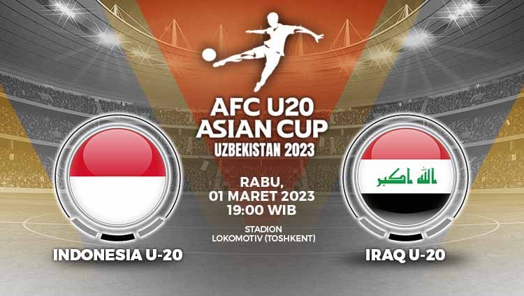Prediksi pertandingan antara Indonesia U-20 vs Iraq U-20 ( AFC U20 Asian Cup). Copyright: © Grafis: Yuhariyanto/INDOSPORT