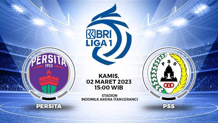 Prediksi pertandingan antara Persita Tangerang vs PSS Sleman (RBI Liga 1). Copyright: © Grafis: Yuhariyanto/INDOSPORT