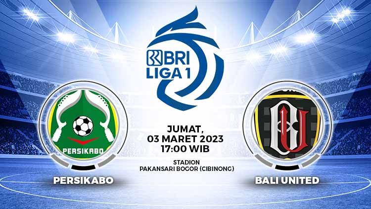 Laga Liga 1 2022-2023 Persikabo 1973 vs Bali United di Stadion Pakansari, Bogor, Jumat (3/3/23), diprediksi berjalan ketat. Copyright: © Grafis: Yuhariyanto/INDOSPORT