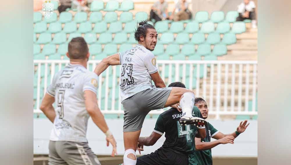 Pertandingan Liga 1 antara Persikabo 1973 vs Bali United di Pakansari Bogor (Cibinong), Jumat (03/03/23). (Foto: Instagram@baliunitedfc) Copyright: © Instagram@baliunitedfc