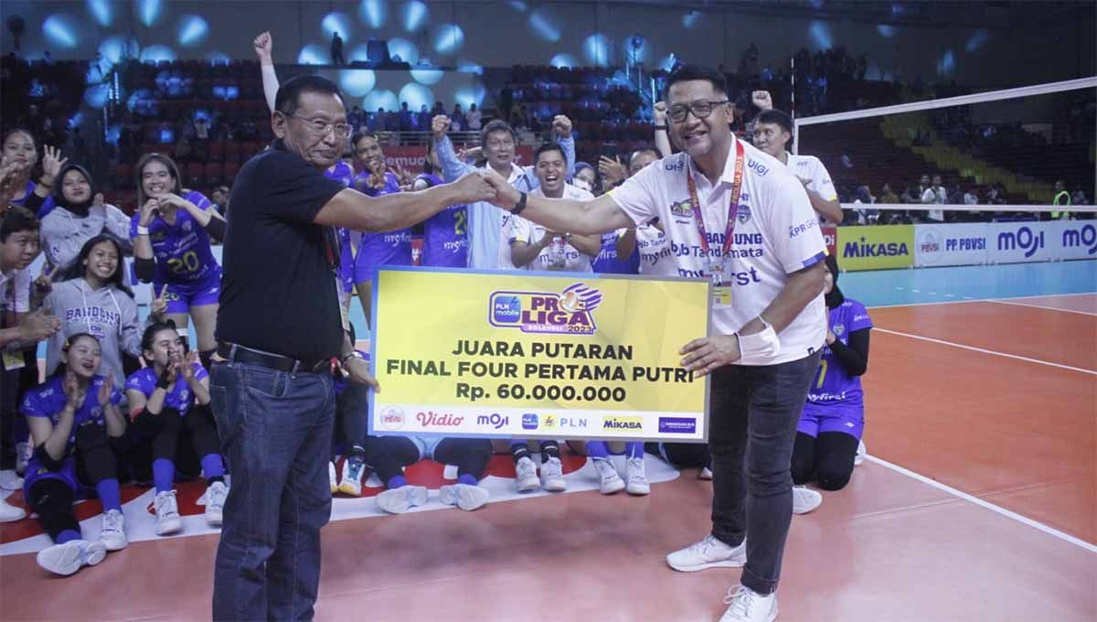 Proliga 2023: Kalahkan Jakarta Pertamina Fastron, Bandung BJB Tandamata ...