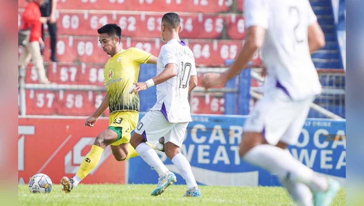 Pertandingan Liga 1 antara Persik Kediri vs Barito Putera di Stadion Brawijaya (Kediri), Sabtu (04/03/23). (Foto: Instagram@psbaritoputeraofficial) Copyright: © Instagram@psbaritoputeraofficial