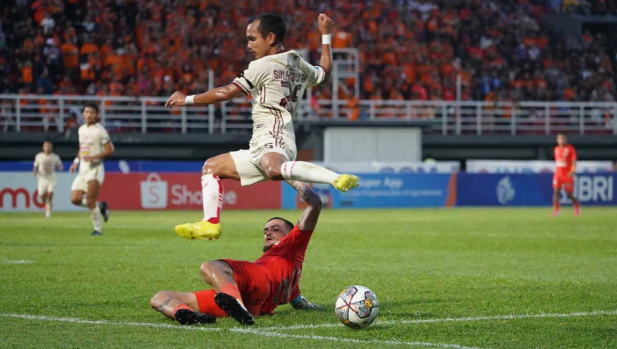 Pertandingan Liga 1 antara Borneo FC vs Persija Jakarta di Stadion Segiri (Samarinda), Kamis (09/03/23). (Foto: MO Persija Jakarta) Copyright: © MO Persija Jakarta