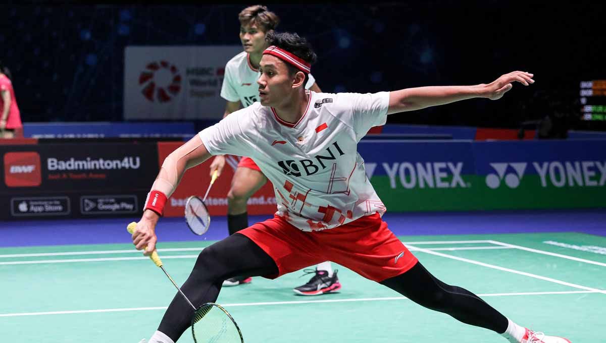 Ganda putra Bagas Maulana/Muhammad Shohibul Fikri menang di laga perdana BAC 2023. (Foto: PBSI) Copyright: © PBSI