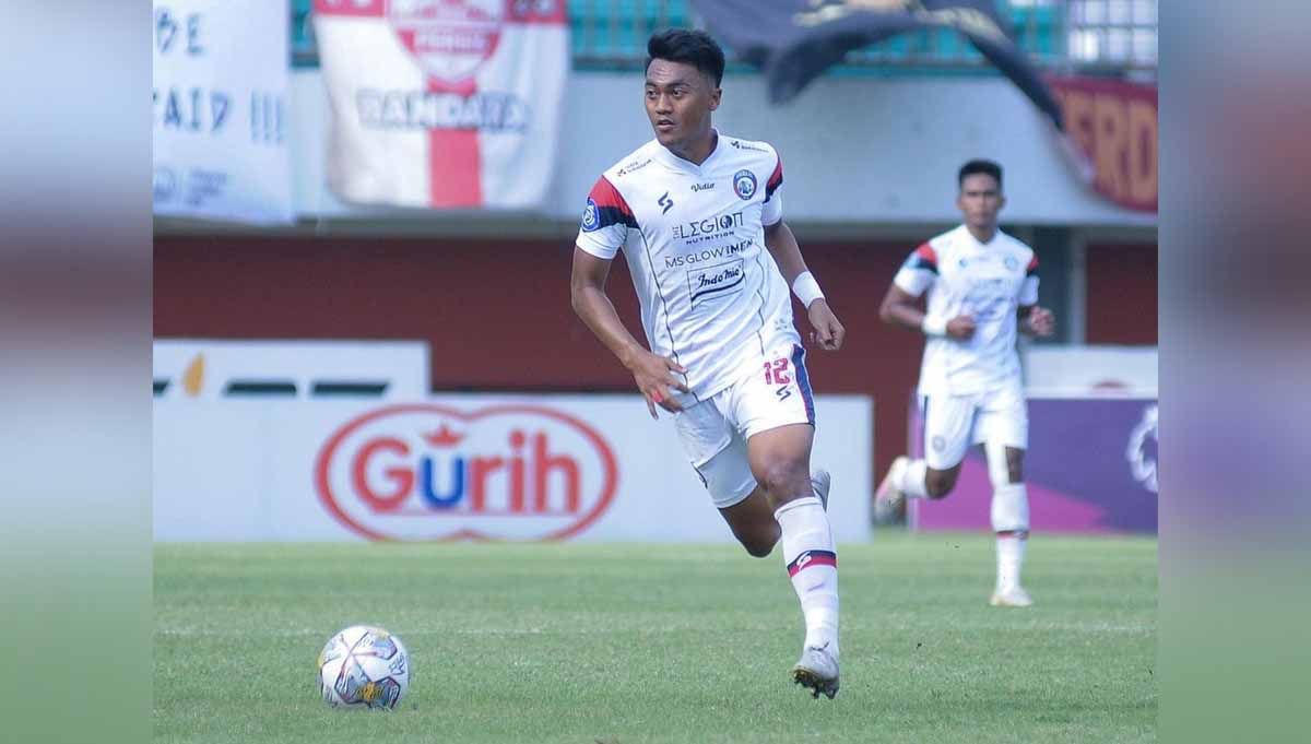 Pertandingan Liga 1 antara Persis Solo vs Arema FC di Stadion Maguwoharjo (Yogyakarta), Rabu (15/03/23). (Foto: Instagram@aremafcofficial) Copyright: © Instagram@aremafcofficial