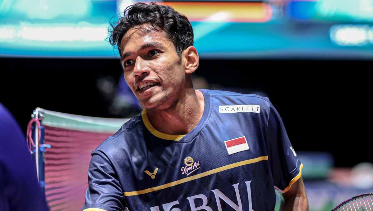 Pemain bulutangkis tunggal putra Indonesia, Chico Aura Dwi Wardoyo, menyebutkan biang keladi karena kekalahan melawan wakil China di 16 besar All England 2023. (Foto: PBSI) Copyright: © PBSI