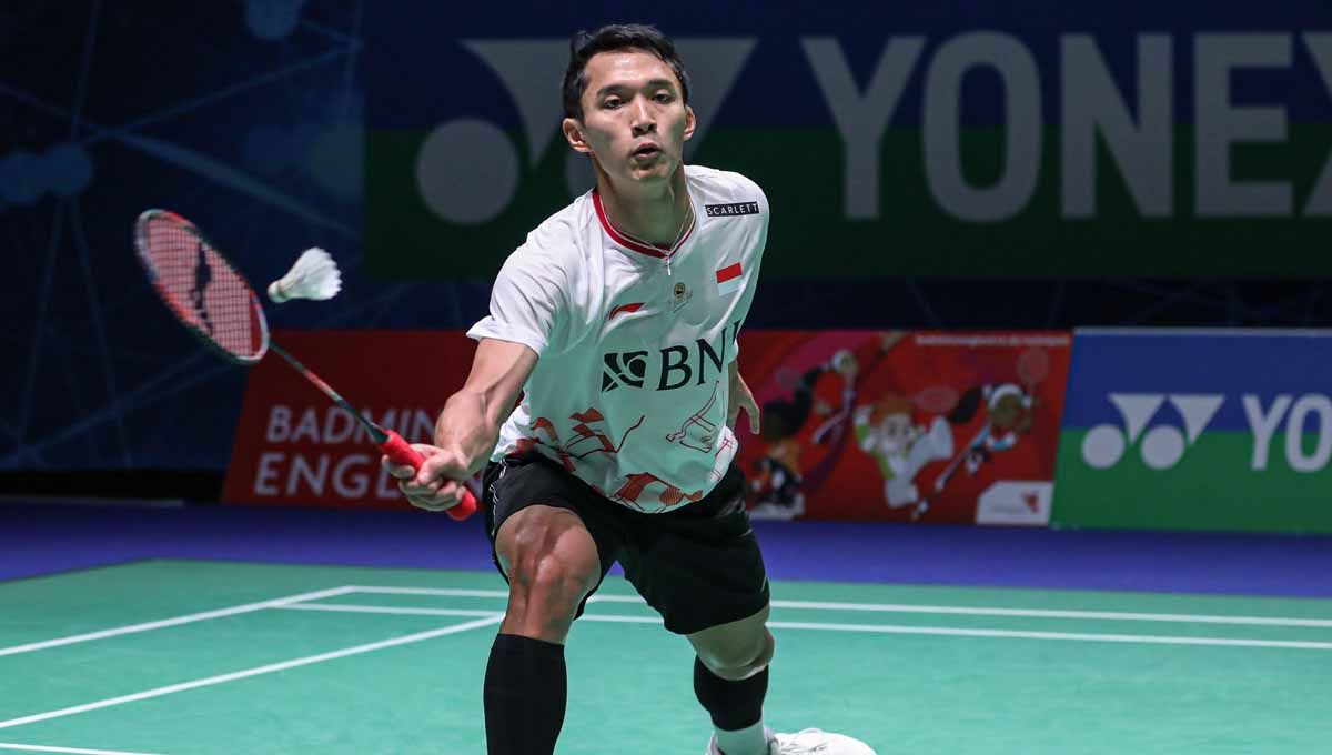 Jonatan Christie secara blak-blakan mengungkapkan alasan dirinya tersingkir usai kalah dari pemain non unggulan, Weng Hong Yang di All England 2023. (Foto: PBSI) Copyright: © PBSI