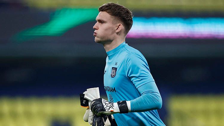 Kiper Anderlecht, Bart Verbruggen Copyright: © REUTERS/Juan Medina