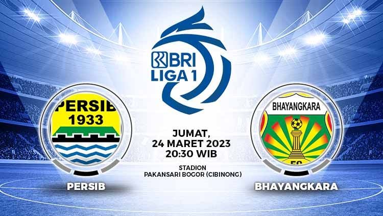 Prediksi pertadingan antara Persib Bandung vs Bhayangkara FC (RBI Liga 1). Copyright: © Grafis: Yuhariyanto/INDOSPORT