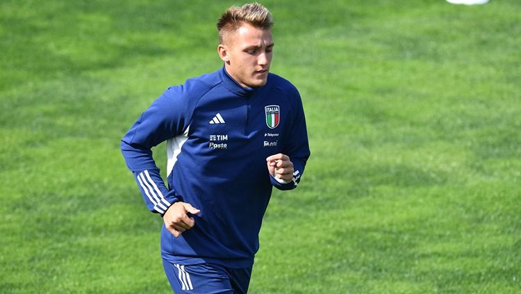 Pelatih Gli Azzurri, Roberto Mancini, siap membuka lembaran baru, usai Mateo Retegui sukses membuat bukti nyata dalam laga Malta vs Italia. (Foto: REUTERS/Jennifer Lorenzini) Copyright: © REUTERS/Jennifer Lorenzini