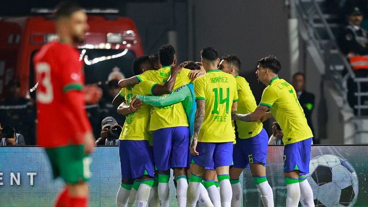 Timnas Brasil. (Foto: REUTERS/Juan Medina) Copyright: © REUTERS/Juan Medina