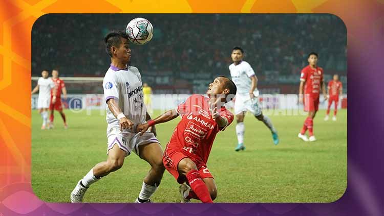 Persita Tangerang meraih kemenangan tipis dengan skor 1-0 atas Persija Jakarta di laga tunda pekan ke-23 Liga 1 2022/23, Selasa (28/03/23) di Indomilk Arena. Copyright: © Heru Firmansyah/INDOSPORT