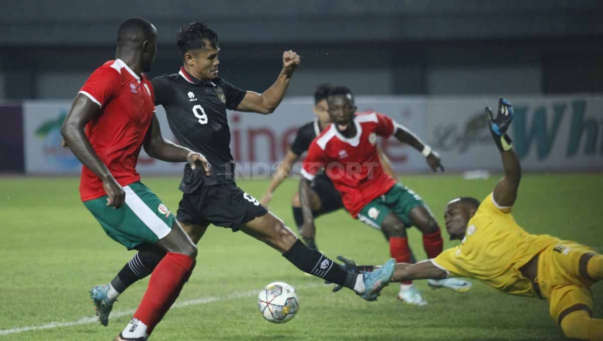 Pertandingan antara Burundi melawan Timnas Indonesia pada FIFA Matchday di stadion Patriot Candrabhaga, Bekasi, Selasa (28/03/23). Copyright: © Herry Ibrahim/INDOSPORT