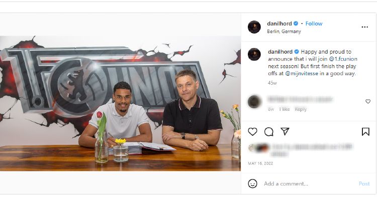 Demi jaga asa scudetto Liga Italia musim depan, Inter Milan bakal rela bakar uang untuk dapatkan jasa Danilho Doekhi, bek tangguh jelmaan Virgil van Dijk. Copyright: © instagram.com/danilhord/